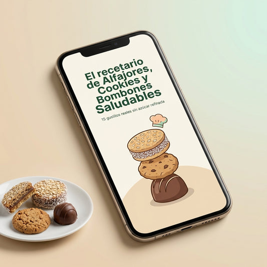 El recetario de Alfajores, Cookies y Bombones Saludables