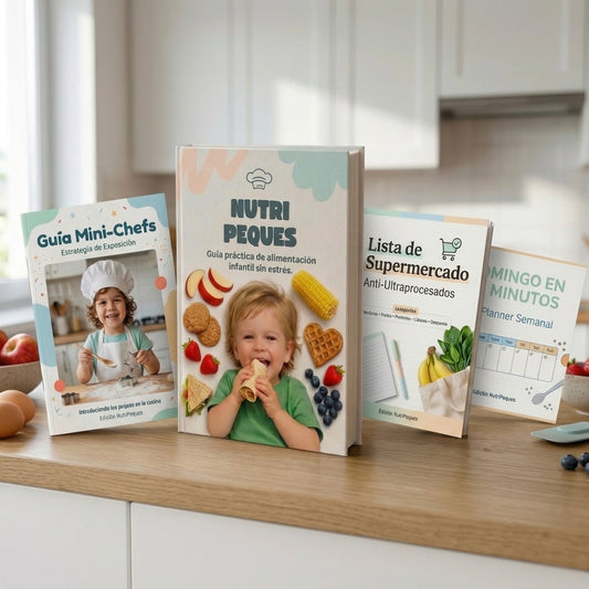 NUTRIPEQUES + Bonos + El Recetario de Alfajores Saludables (y más) + Cumpleaños Saludables 50%OFF